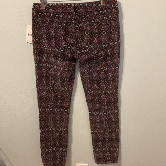 Free People printed velvet pants - Picture 3 of 3